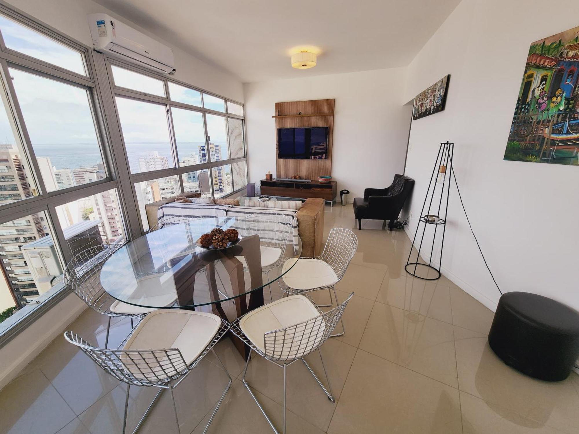 Luxury Surround Sea View Apartment Salvador Buitenkant foto